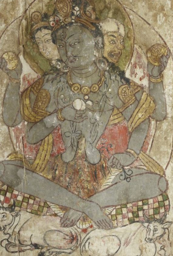 Śiva-Maheśvara from Khotan, British Museum