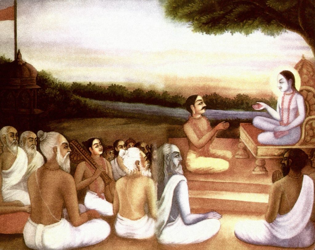 Sage Shuka and Maharaja Janaka