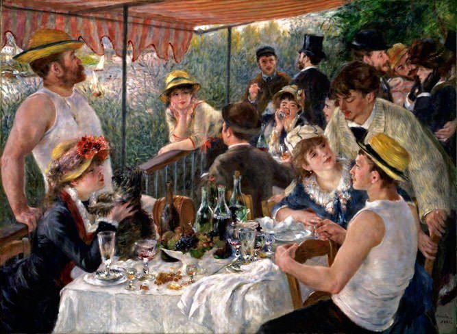 Luncheon of the Boating Party - Pierre-Auguste Renoir