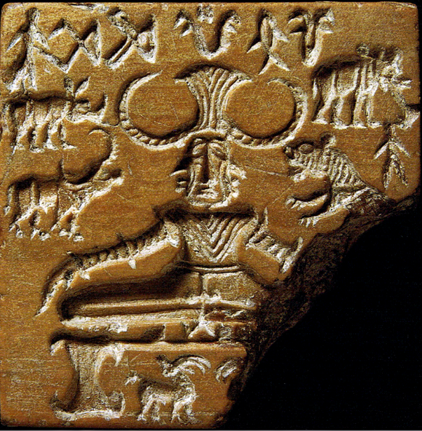 Fig.3 : The famous Harappan ‘Pashupati’ seal